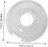 Toddmomy 2pcs Flywheel Guard, Bike Accessories for Bicycle Spokes, Clear Spoke Protector and Rear Hub Cover