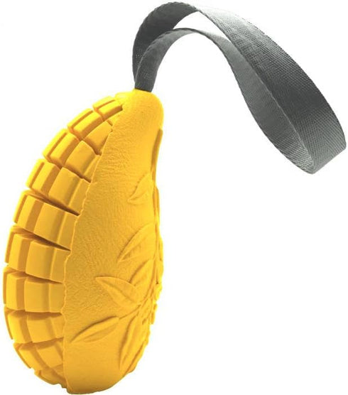 HS HERM. SPRENGER GERMANY Mango Chew Toy | Large Natural Rubber Chew Toy for Aggressive Chewers