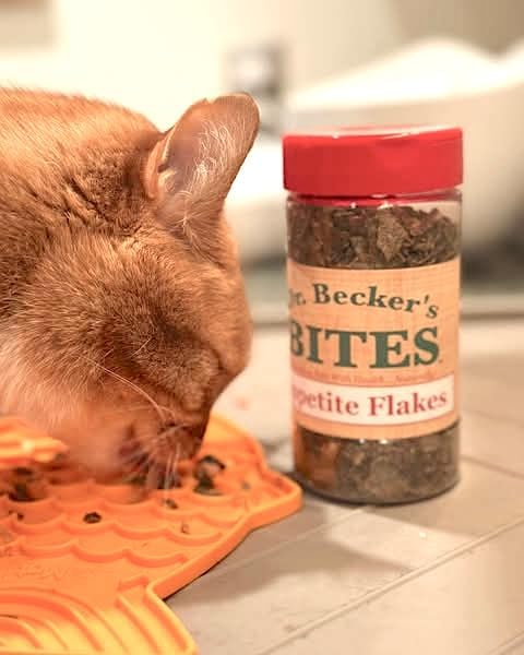 Dr. Becker's Appetite Flakes for Dogs & Cats, Meal Enhancer, 4.5 oz, High Protein