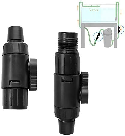 Aquarium Hose Valve Quick Release Connector for Fishbowl Water Control (16mm)