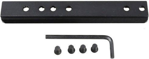 Low Profile Top Rail Picatinny/Weaver Scope Mount, 11 Slots for Marlin Lever Action with Wrench
