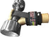 Heavy Duty Lifting Straps with Neoprene Padded Wrist Wraps & Rubber Grip Support Straps