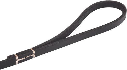 Genuine Leather Leash for Small to Medium Dogs, 4FT / 5FT / 6FT, Black/Brown