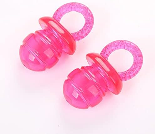 5PCS Nipple Shape Chew Toy, Cute Pet Pacifier Teether, Interactive Molar Toys Set - Red