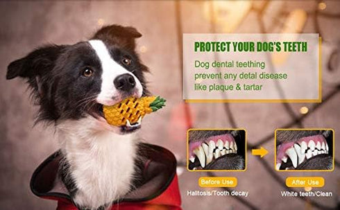 Upgrade Tough Dog Toys for Aggressive Chewers, Indestructible Interactive Chew Toys for Large Small Dogs
