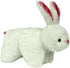 HuggleHounds Plush Dog Toy, Interactive Durable Stuffed Squooshie Bunny for Small and Large Breeds