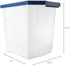 10 Medium Dog Food Storage Container, Pound Capacity Plastic Storage Bin with Secure Lid for Dry Dog Food, Indoor