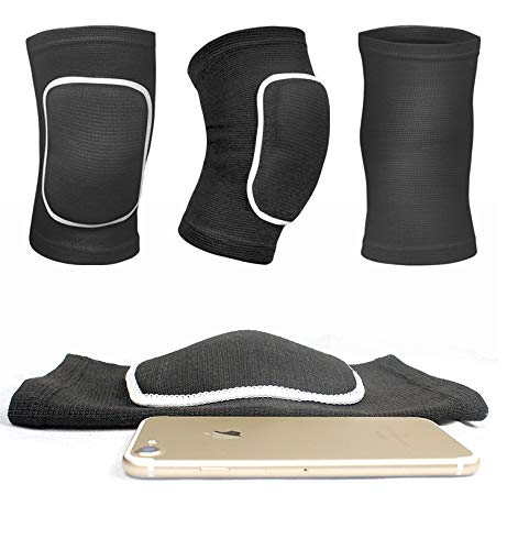 JUMISEE Kids Knee Pad, Anti-Slip Padded Sponge Knee Support for Football, Volleyball, Dance, Skating, Basketball