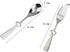 OSALADI Stainless Steel Flatware Set Hollow Heart Spoon Fork Silverware Dinner Utensils Tableware Portable Travel Camping Cutlery Random Style by OSALADI