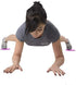 Synergee Core Sliders, Dual Sided Use on Carpet or Hardwood Floors for Abdominal Exercise Equipment