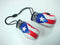 Puerto Rico Country Flag Mini Boxing Gloves for Car Mirror Hanging