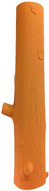 Dog Stick Toy for Fetch, High Visibility, Natural Rubber, for Large Medium Small Breed, Teething Relief (Medium, Orange)