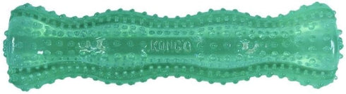 KONG Squeezz Dental Stick - Dog Toy for Cleaning Teeth - Flexible Chew Toy for Gentle & Mild Chewers - for Medium/Large