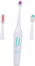 3pc YARNOW Electric Toothbrush for Pets Portable Random Colors Gentle Gums Cleaning for Dogs and Cats Lightweight