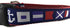 Large Signal Flag Dog Collar - Handmade Nautical Collar with Red Webbing for Large Dogs