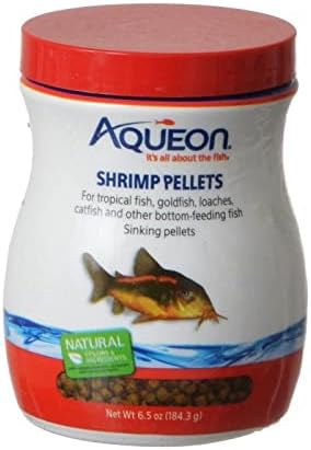(3 Pack) 6.5 Aqueon Shrimp Pellets Fish Food, Ounces Each