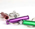 Set of 12 Extra Loud Whistles - Camping, Hiking, Hunting, Sports, Emergency Situations, Sturdy Aluminium Key Chain