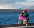 RC Pet Products Baseline Fleece Dog Coat, Everyday Base Layer, Size 18, Mulberry/Dark Teal