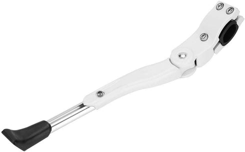 White Bike Kickstand, Adjustable Aluminum Alloy Bicycle Stand, Fits for 16" 20" 24" 26" by Yosoo Health Gear