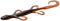 Zoom Bait 6-Inch Lizard Bait-Pack of 9 (Scuppernong)