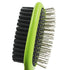 H&H Pets 2-Sided Grooming Brush Kit for Dogs & Cats - Pin Slicker Brush & Bristle Brush in One Tool
