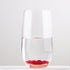 VTurboWay 150 Pack Red Glass Crystal Stone, Aquarium Stone Ornament, Fish Tank Gravel Decoration