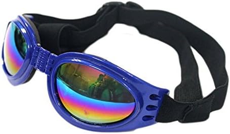 QUMY Dog Sunglasses - Goggles for Medium Large Breed Dogs, Eye Protection for Motorcycle, Car, and Swimming
