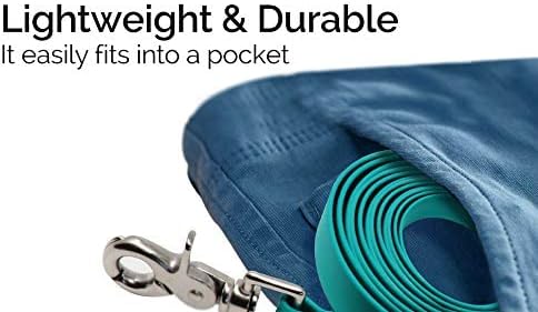 Urban Nomad Dog Leash, Waterproof, Odor Proof, Easy Grip, Durable & Lightweight - Green, 4ft
