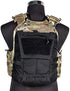 IDOGEAR Tactical Zip-on Panel Pouch Military Backpack Vest Accessory Bag for CPC AVS JPC2.0