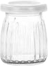 XAGMODSHN 100/150/200ML Pudding Glass Bottle with Cork Stopper Yogurt Container Favor Jar for Honey Jams Milk Mousse
