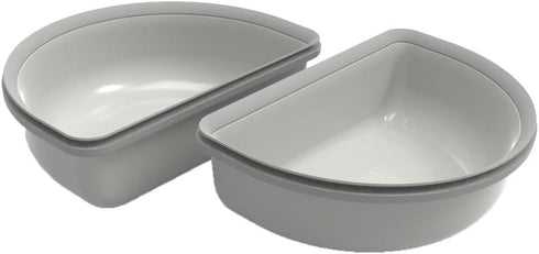SureFeed Half Bowl Grey
