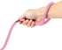 Gooby Mesh Leash - Pink, 4 FT Breathable Leash for Small Dogs with Bolt Snap Clasp