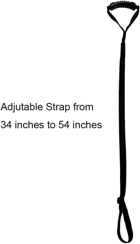 Kayak Stand Up Assist Strap, Adjustable 34-54 Inches Canoe Drag Handles for SUP and Dragging Accessories