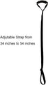 Kayak Stand Up Assist Strap, Adjustable 34-54 Inches Canoe Drag Handles for SUP and Dragging Accessories