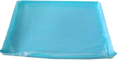 Disposable Rabbit Cage Liner, Plastic Bunny Cage Mat Film for Small Animals, 50PCS Universal Toilet Film, 37.4'' x
