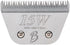 Detachable A Series Wide 15 Blade Dog Grooming, Cut Length 3/64" - 1.0mm, Japanese Carbonized Steel Blades