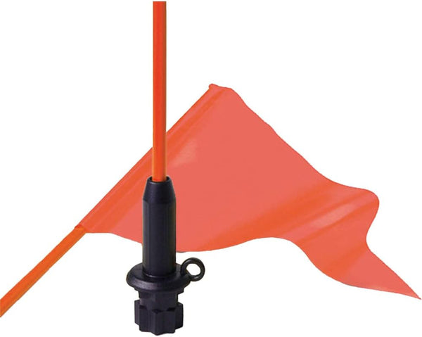 RAILBLAZA Safety Flag Orange for Kayaks, Canoes and ATVs for Daytime Visibility
