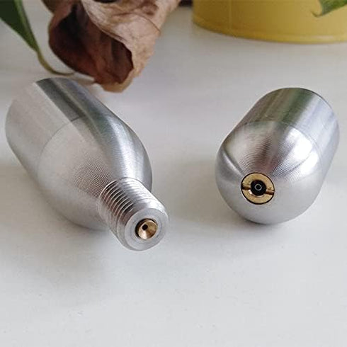 ULTRAFORCE 16G co2 co2 refillable Cartridge with Threaded sodaBeerJuice Rechargeable Cartridge Bike inflator Cartridge