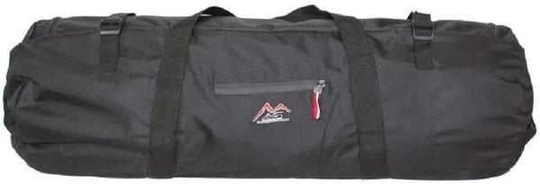 Large Capability Waterproof Folding Tent Storage Carry Bag for Camping Hiking Picnic Organizer (Black-S)