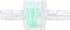 TOPINCN 10PCS ABS Aquarium Bio Filter Breeding Fry Betta Shrimp Green Silicone Tube Filter