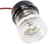 Pactrade Marine 12V Navigation Anchor Light - 360 Degrees Nature White LED, Splashproof Black Housing, USCG Certified