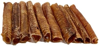 12 7 Pack, Top Dog Chews Roasted Beef Trachea Dog Chews American, All Natural, Single Ingredient Dog Treat, Promotes