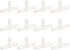 uxcell 48Pcs Aquarium Air Valve Connector, T-Shaped Plastic Inline Tubing 3/16"(4.9mm) OD for Fish Tank Pond