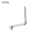 HARFINGTON 15pcs Single Button Kayak Paddle Snap Spring Clip, 30mm x 3.8mm for Tent Umbrella Camping