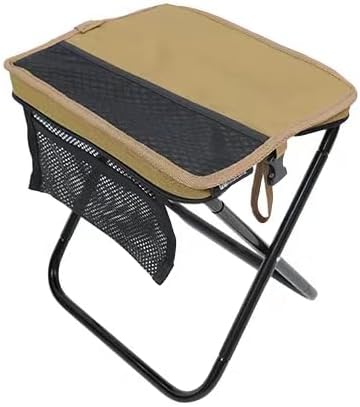 DZ DUO ZHAN DZ Duozhan Portable Camping Stool - Foldable Backpack Stool 13" with 260lb
