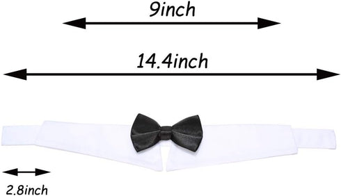 Lamphyface Pet Graduation Caps with Bow Tie Necktie Collar, Dog Graduation Hats Accessory for Cats Dogs