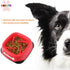 Slow Feeder Pet Eater Bowl, Medium, Elegant Red Color