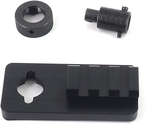 HUNTPAL Sling Swivel Stud Picatinny/Weaver Rail Bipod Adapter, Aluminum 3 Slots 1913 Pic Rail Mount Attachment