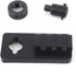 HUNTPAL Sling Swivel Stud Picatinny/Weaver Rail Bipod Adapter, Aluminum 3 Slots 1913 Pic Rail Mount Attachment