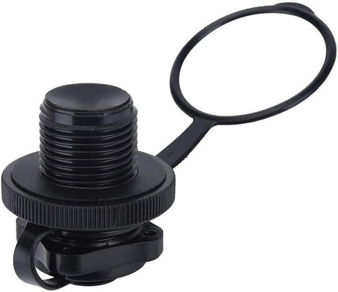 Inflatable Boat Air Valve, Spiral Air Plugs Replacement Screw for Inflatable Boat - 2 Pack